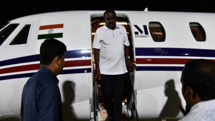 कर्नाटक के मुख्यमंत्री कुमारस्वामी