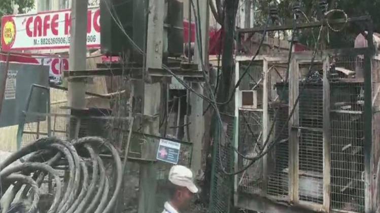 गुरुग्राम में लगी आग