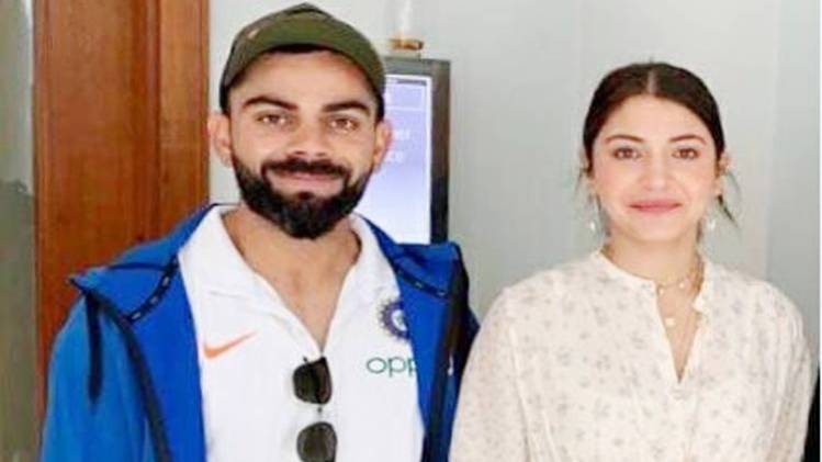 Virat Kohli and Anushka Sharma