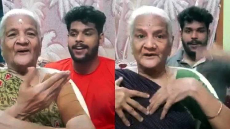 टिक-टॉप पर दादी-पोते के क्रिएटिव वीडियो पर लोग काफी लाइक और कमेंट करते हैं.