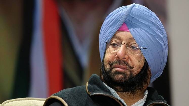 पंजाब के मुख्यमंत्री कैप्टन अमरिंदर सिंह (फाइल फोटो)