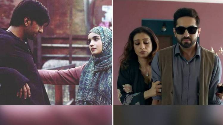 गली बॉय और अंधाधुन का एक दृश्य