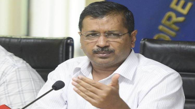 प्रेस कॉन्फ्रेंस करते दिल्ली के मुख्यमंत्री अरविंद केजरीवाल. (फोटोः पंकज नांगिया)