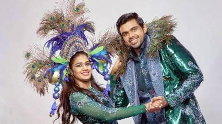 विवेक सुहाग और बबीता फोगाट 