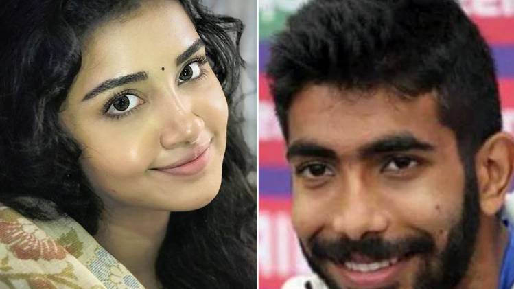 जसप्रीत बुमराह, अनुपमा परमेश्वरन