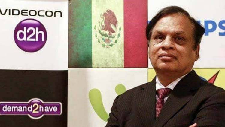 वीडियोकॉन समूह के प्रमुख धूत 