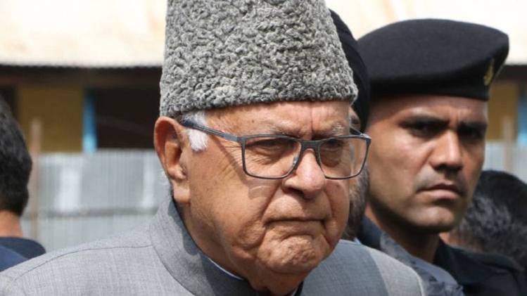 फारूक अब्दुल्ला की फाइल फोटो