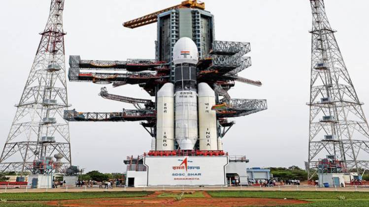 चंद्रयान-2 इसी जीएसएलवी-MK3 रॉकेट से लॉन्च किया जाएगा (फोटो-ISRO)