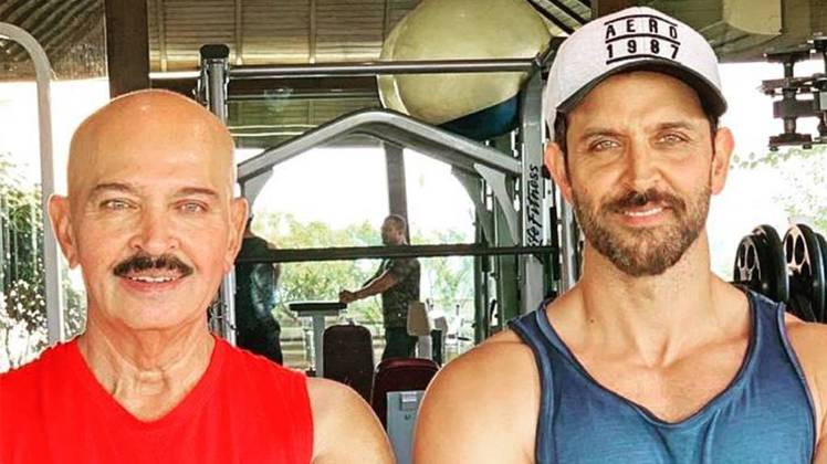 राकेश रोशन और ऋतिक रोशन 