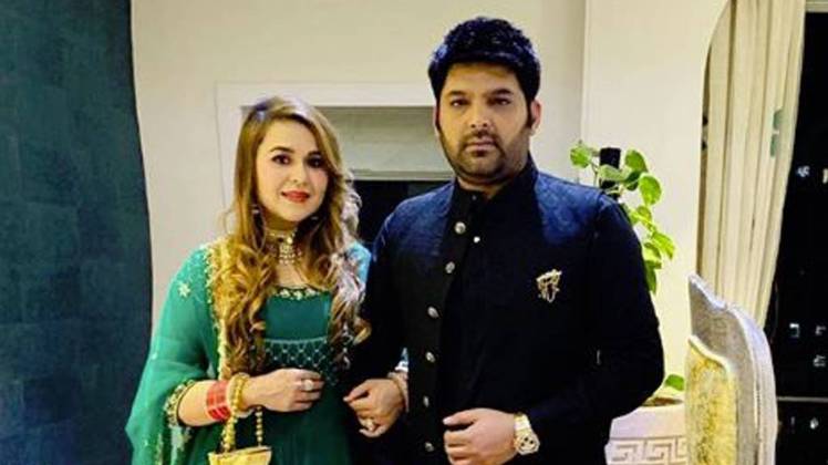 कपिल शर्मा और गिन्नी चतरथ 