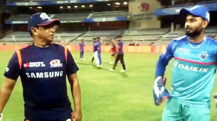 ऋषभ पंत के साथ किरण मोरे (तस्वीर- स्क्रीनशॉट)