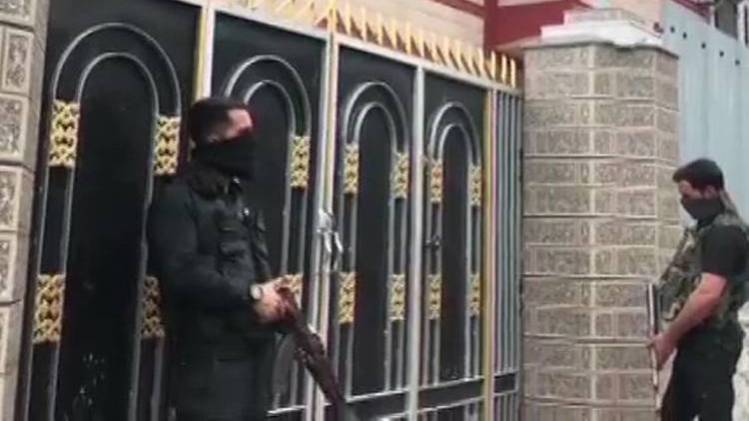 NIA टीम की छापेमारी (ANI)