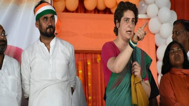 कांग्रेस महासचिव प्रियंका गांधी (फाइल फोटो)