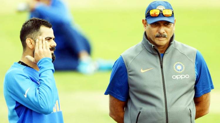 Virat Kohli and Ravi shastri