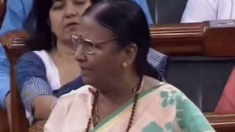 भाजपा सांसद रमा देवी (फोटो: LSTV)