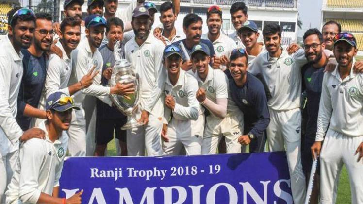 रणजी चैम्पियन विदर्भ टीम- PTI