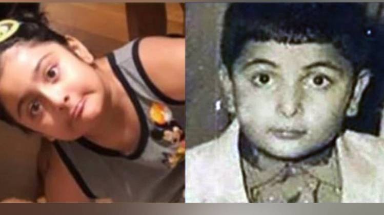 नातिन समारा संग ऋषि कपूर 