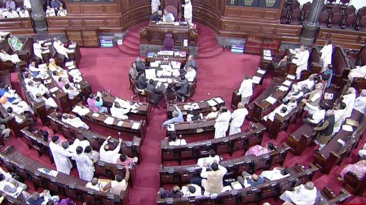 लंच को लेकर राज्यसभा में हुआ बवाल