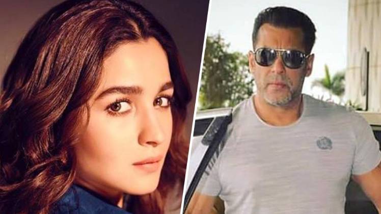 सलमान खान और आल‍िया भट्ट