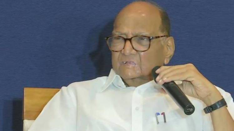 NCP अध्यक्ष शरद पवार (फोटो-एएनआई)