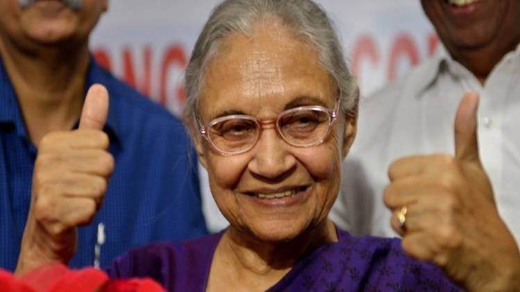 दिल्ली कांग्रेस अध्यक्ष शीला दीक्षित (IANS)