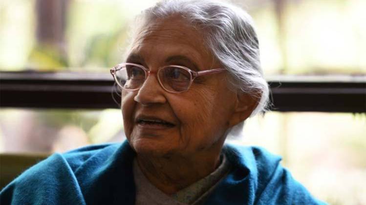 दिल्ली की पूर्व मुख्यमंत्री शीला दीक्षित (फाइल फोटो)