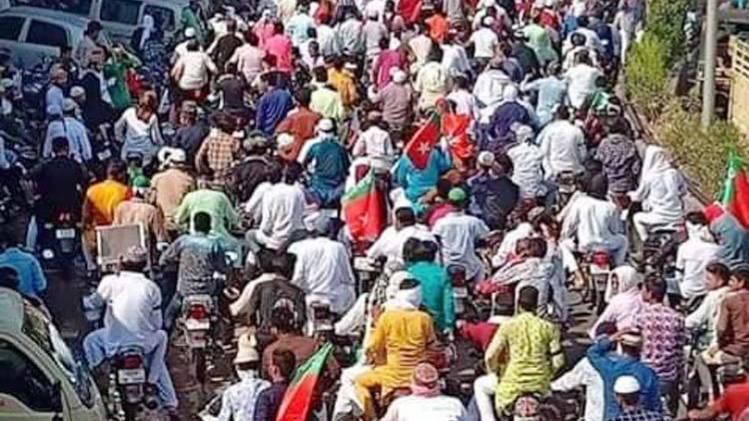 तबरेज अंसारी की हत्या (वायरल तस्वीर)