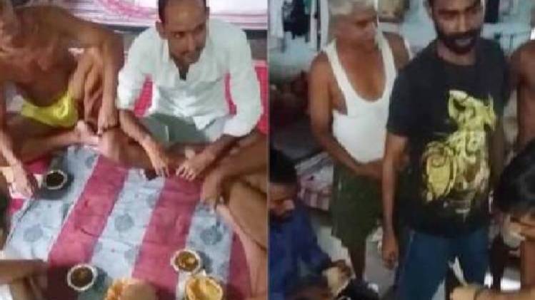 जेल में नशे से लेकर खाने-पीने और मोबाइल का भी इंतजाम (फोटो-स्क्रीनशॉट)