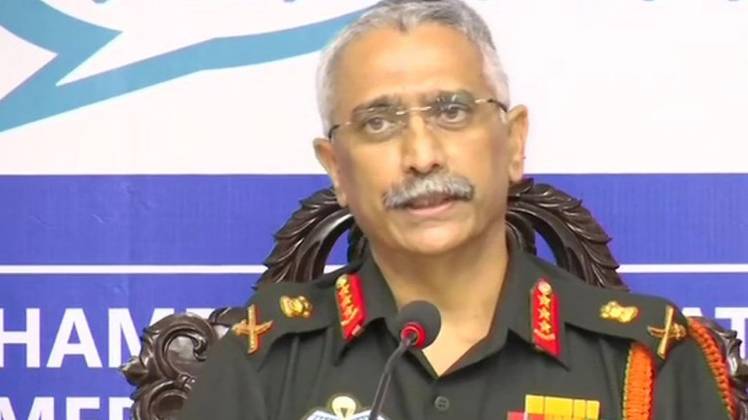 लेफ्टिनेंट जनरल एमएम नरवाने (फोटो- ANI)