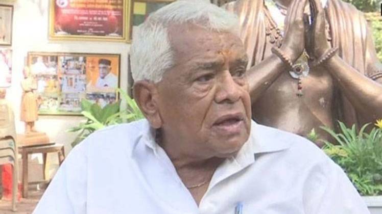 मध्य प्रदेश के पूर्व मुख्यमंत्री बाबूलाल गौर (फाइल फोटो)