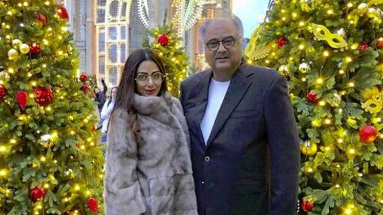 बोनी कपूर संग श्रीदेवी की एक पुरानी तस्वीर