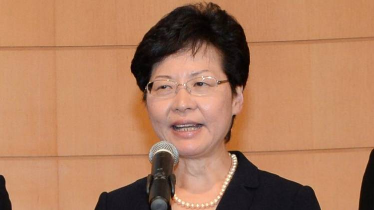 हांगकांग की नेता कैरी लैम (IANS)