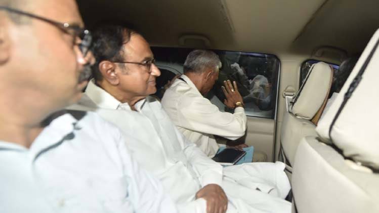 सीबीआई हिरासत में हैं पूर्व वित्त मंत्री पी चिदंबरम (फाइल फोटो-आईएनएस)