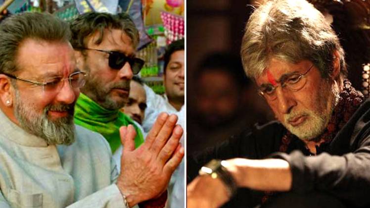 संजय दत्त और अमिताभ बच्चन 