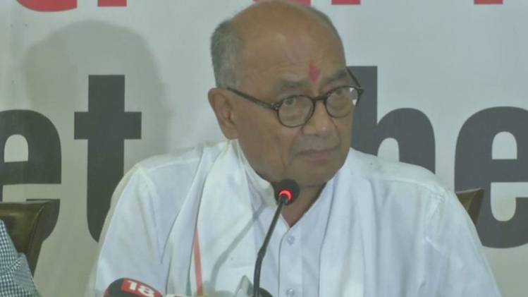 वरिष्ठ कांग्रेस नेता दिग्विजय सिंह (ANI)