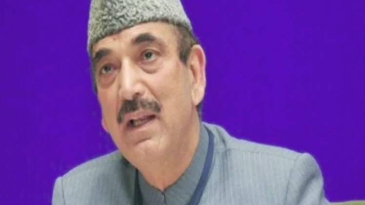 कांग्रेस के वरिष्ठ नेता गुलाम नबी आजाद (फाइल फोटोः India Today)