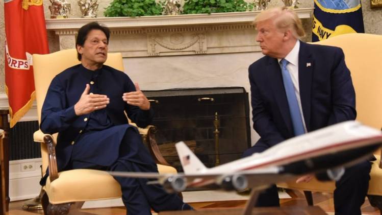पाकिस्तान के प्रधानमंत्री इमरान खान और अमेरिकी राष्ट्रपति डोनाल्ड ट्रंप (IANS)