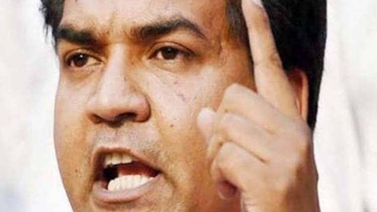AAP के बागी विधायक कपिल मिश्रा (फाइल फोटो)