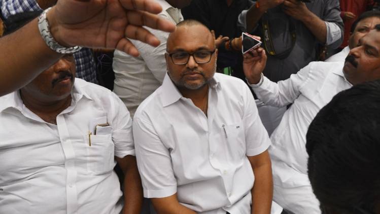 कार्ति चिदंबरम (फोटो-चंद्रदीप कुमार)