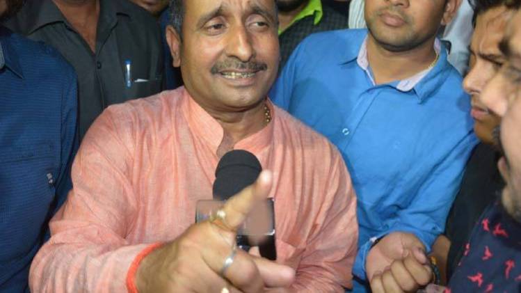 रेप के आरोपी बीेजेपी विधायक कुलदीप सिंह सेंगर की फाइल फोटो- IANS