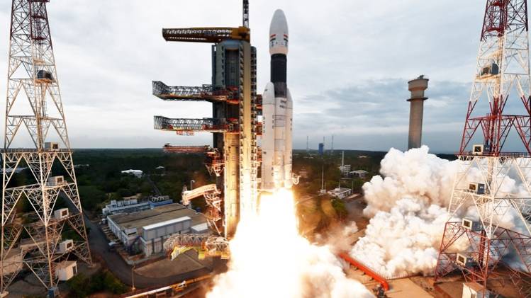 चंद्रयान-2 इसी जीएसएलवी-MK3 रॉकेट से लॉन्च किया गया था. (फाइल फोटो-ISRO)