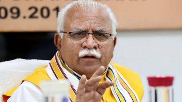 हरियाणा के मुख्यमंत्री मनोहर खट्टर (FILE)