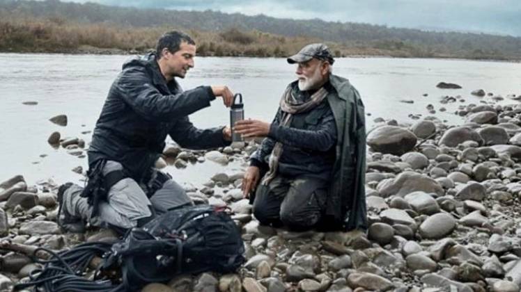 पीएम मोदी और बेयर ग्रिल्स