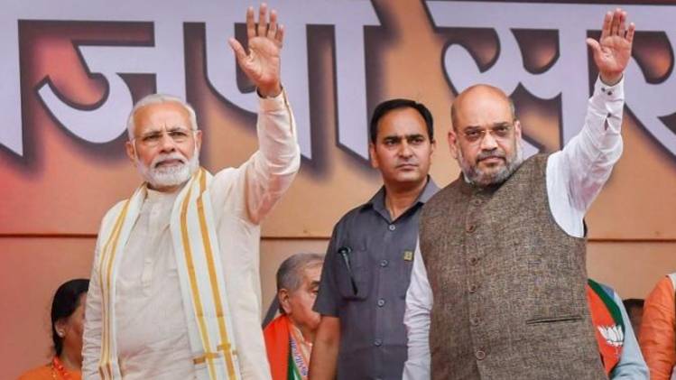 प्रधानमंत्री नरेंद्र मोदी और गृहमंत्री अमित शाह (फोटो-PTI)