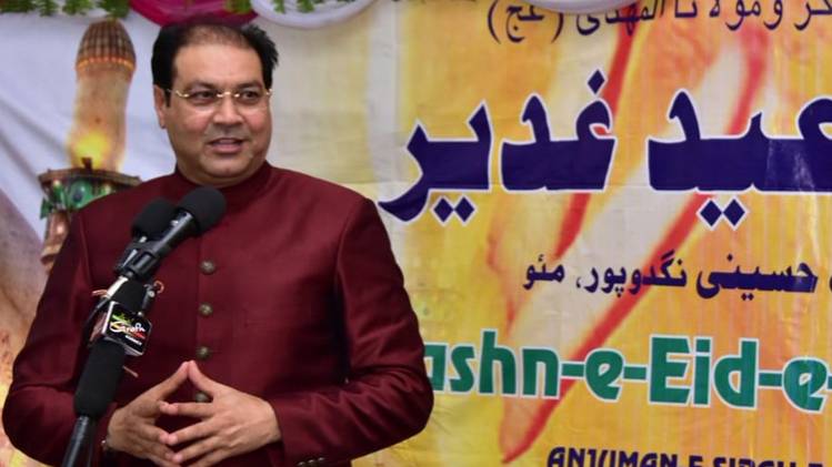 यूपी के मंत्री मोहसिन रजा (फोटो-टि्वटर)