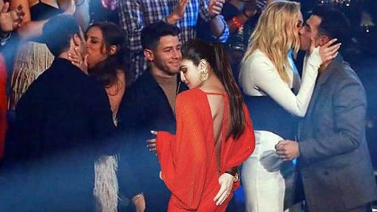 प्रियंका चोपड़ा और निक जोनस