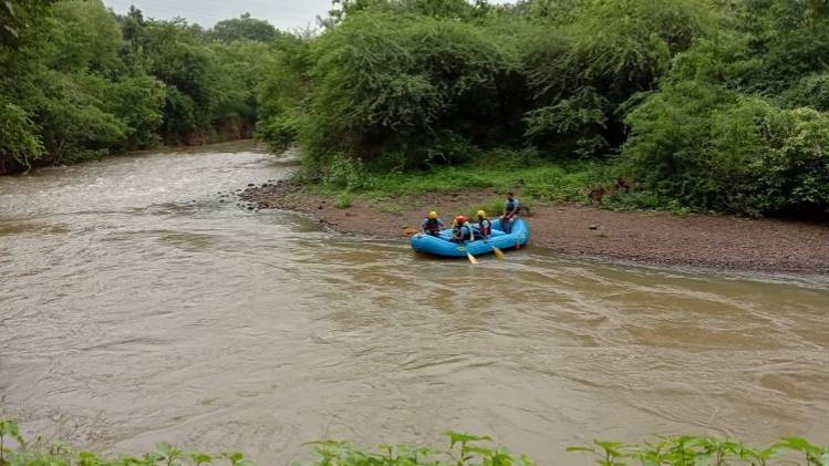 रिवर राफ्टिंग (फोटोः गोपी घांघर )