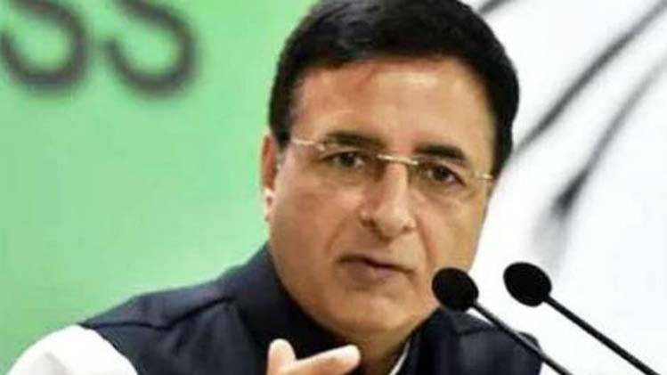 रणदीप सिंह सुरजेवाला की फाइल फोटो (सोर्स-एएनआई)