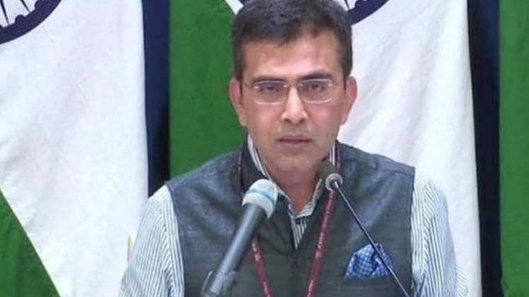 विदेश मंत्रालय के प्रवक्ता रवीश कुमार (फाइल फोटो)