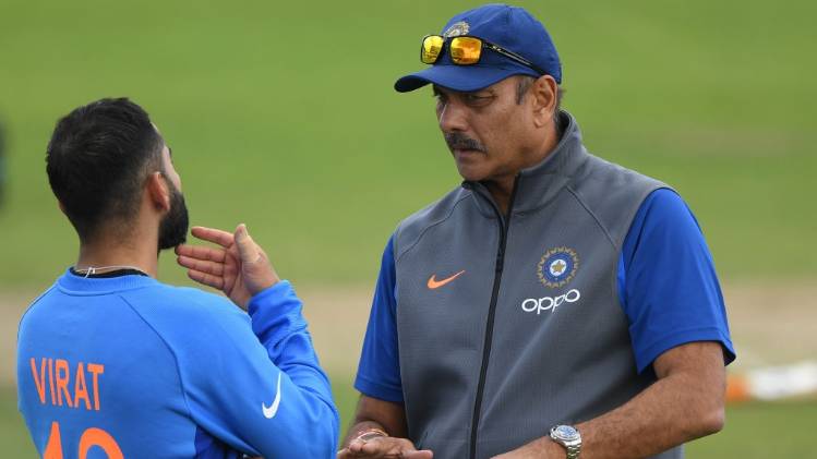 Virat Kohli and Ravi Shastri